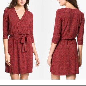 Lucky Brand Faux Wrap Floral Printed Dress size XS